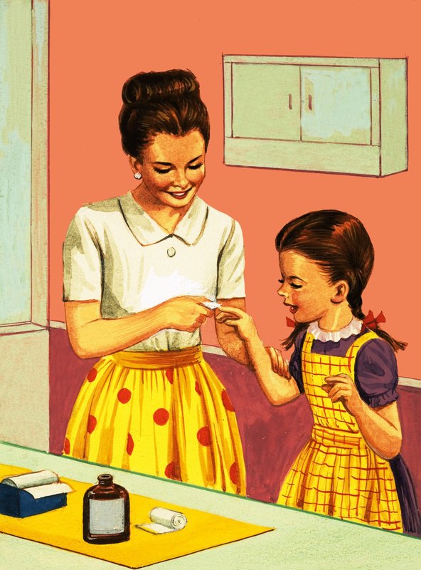Se usa antiséptico para detener infecciones de English School