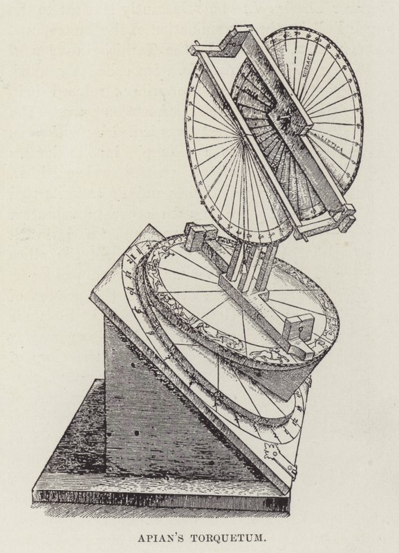 Torquetum de Apian (litografía) de English School