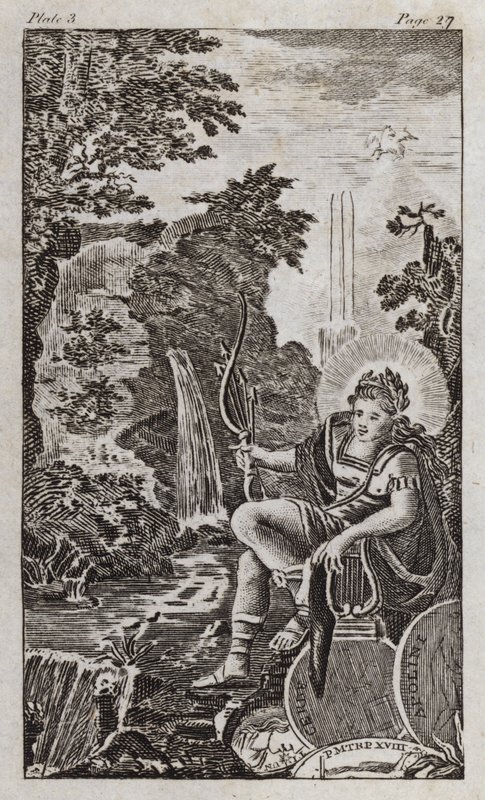 Apolo (grabado) de English School