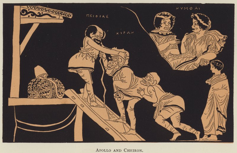 Apolo y Quirón de English School