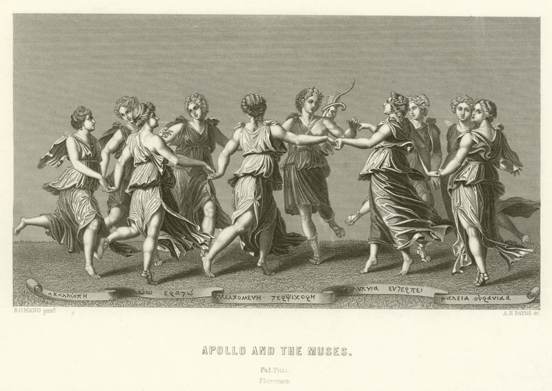 Apolo y las musas de English School