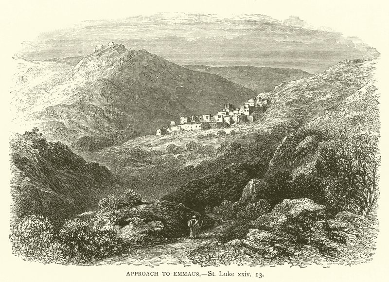 Camino a Emaús, San Lucas, xxiv de English School