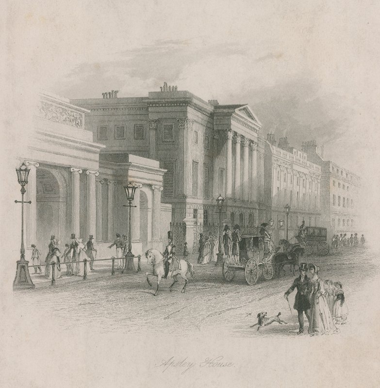 Apsley House, Hyde Park Corner, Londres de English School