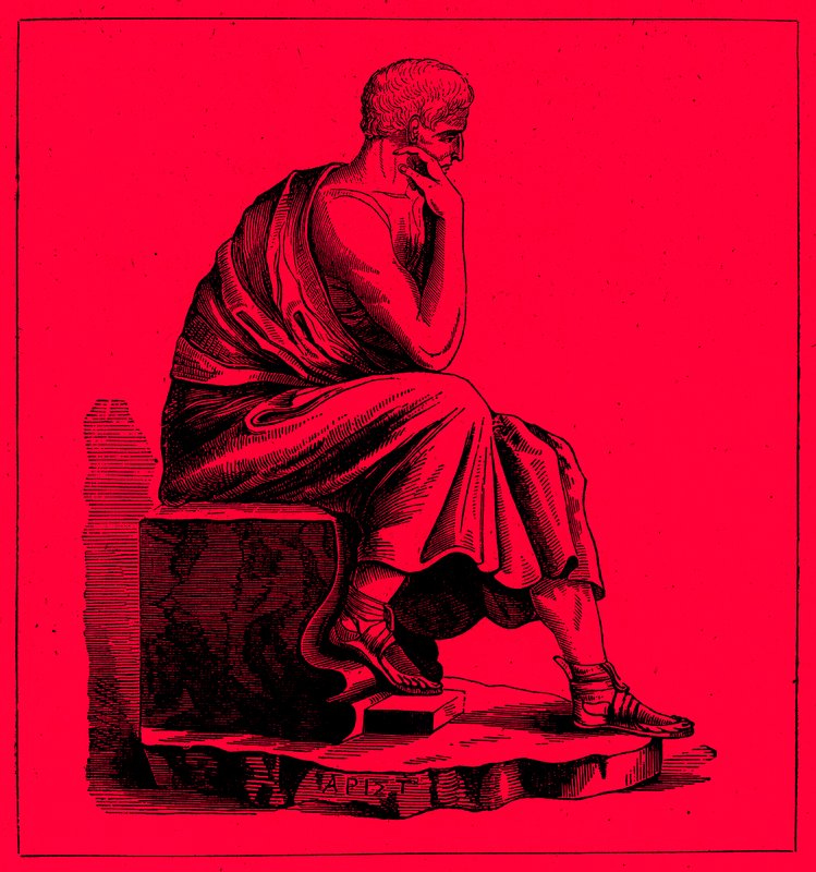 Aristóteles, ilustración de The Illustrated History of the World, publicado c.1880 de English School