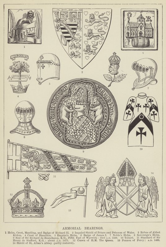 Escudos de armas de English School