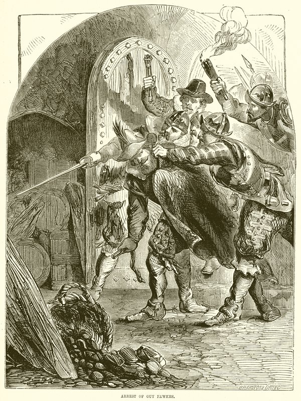 Arresto de Guy Fawkes de English School