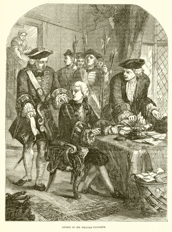 Arresto de Sir William Wyndham de English School