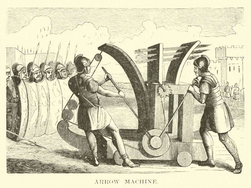 Máquina de flechas de English School