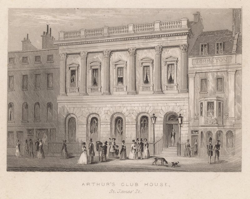 Arthurs Club House, St James Street de English School