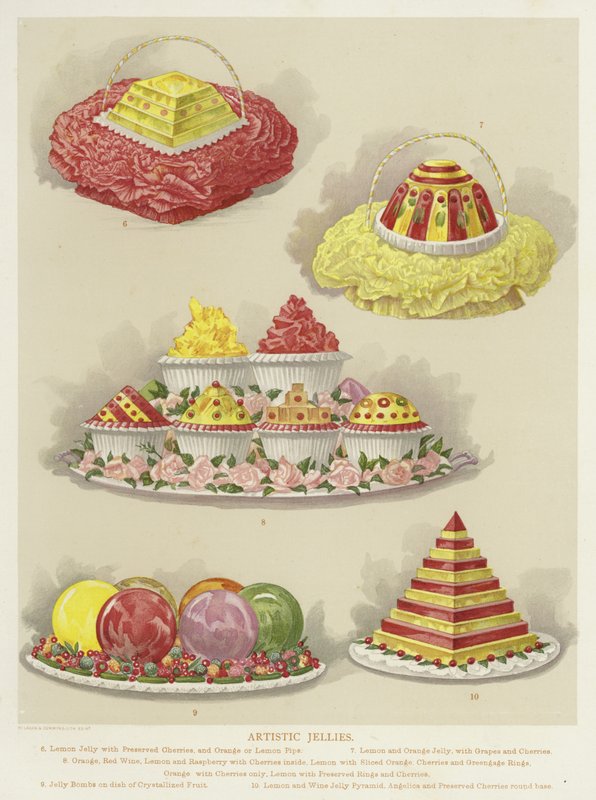Gelatinas artísticas de English School