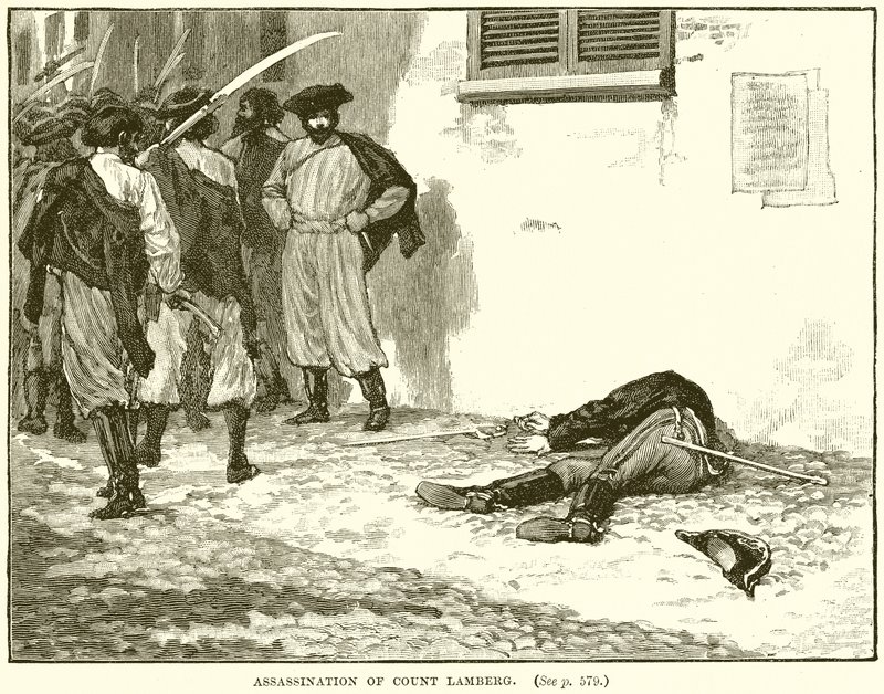 Asesinato del Conde Lamberg de English School