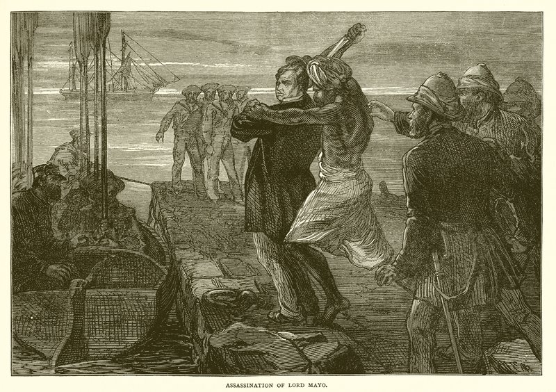 Asesinato de Lord Mayo (1872) de English School