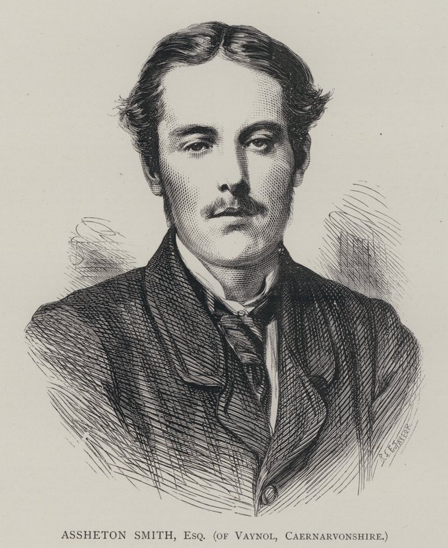 Assheton Smith, Esquire, de Vaynol, Caernarvonshire (grabado) de English School