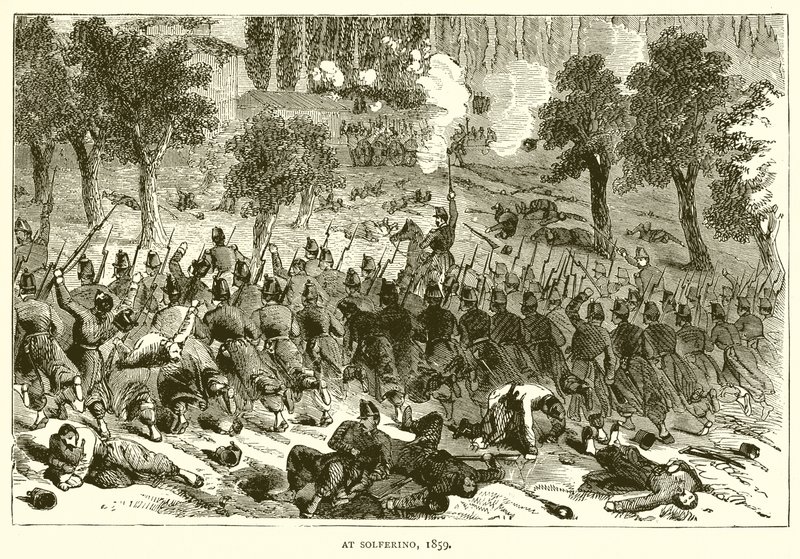 En Solferino, 1859 de English School