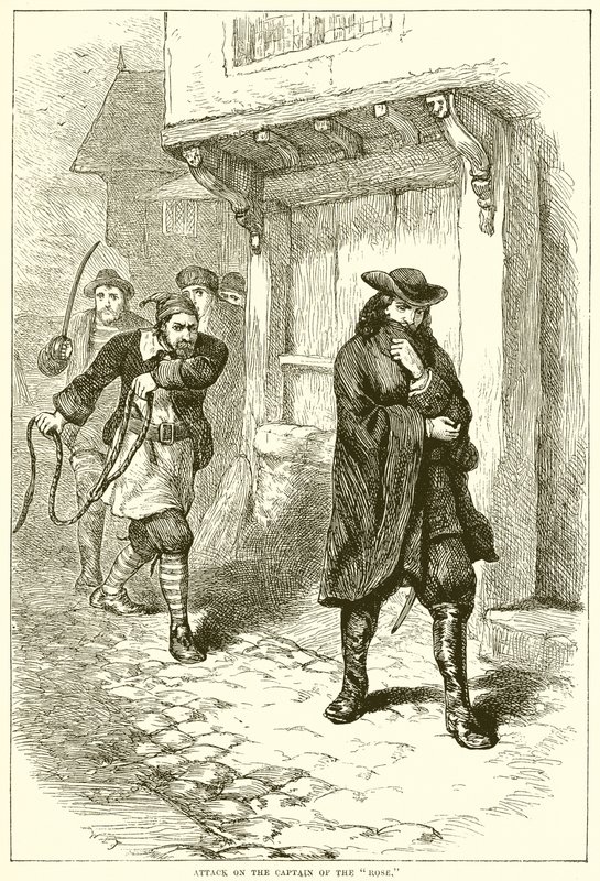 Ataque al capitán de la Rosa de English School