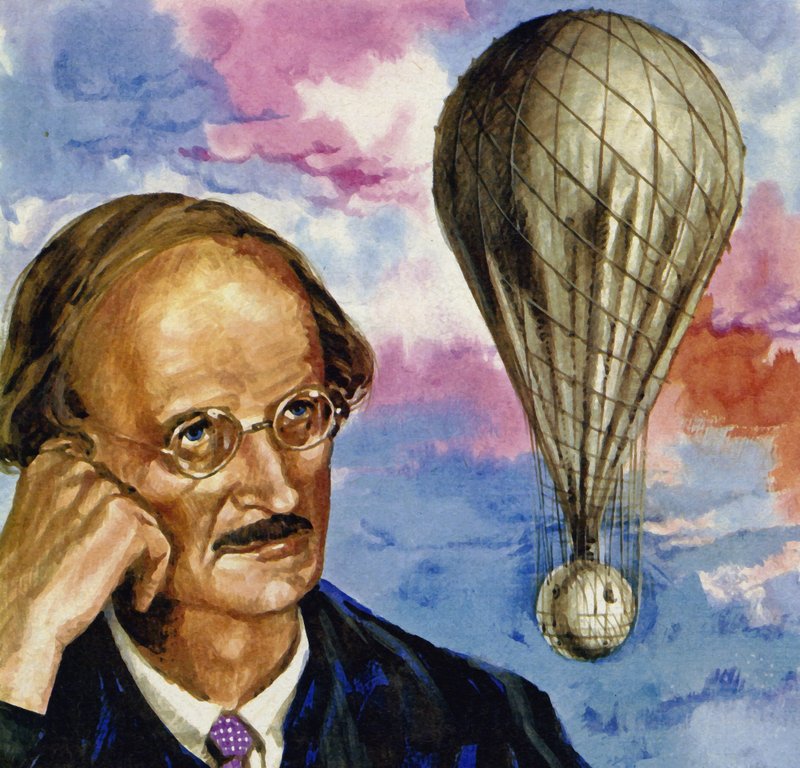 Auguste Piccard, un científico suizo, ascendió a más de 53,000 pies en un globo de English School