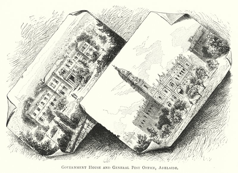 Australia: Casa de Gobierno y Oficina General de Correos, Adelaida de English School