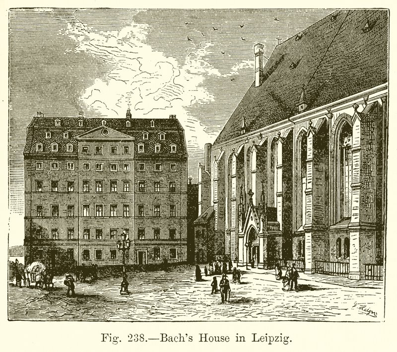 Casa de Bach en Leipzig de English School