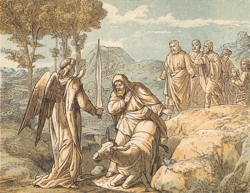 Balaam y el ángel de English School