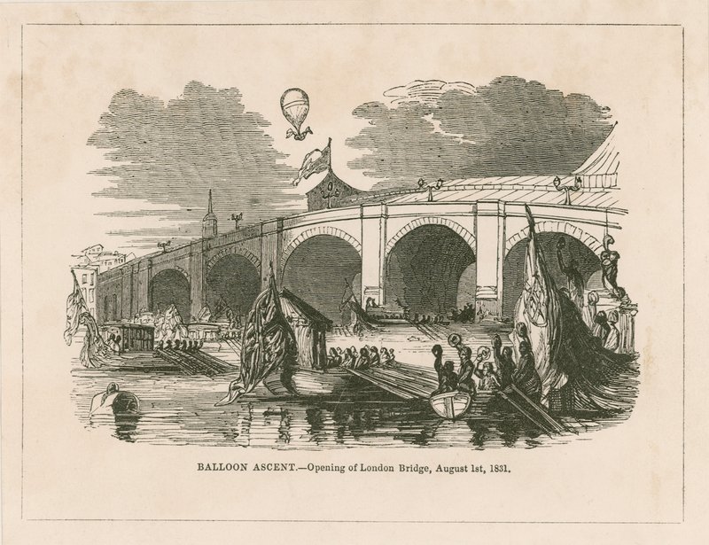 Ascenso en globo en la inauguración del nuevo Puente de Londres de English School