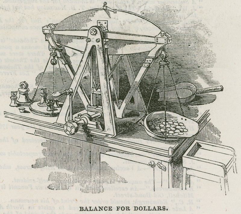 Banco de Inglaterra, Oficina de Bullion y Sala de Pesaje de Oro de English School