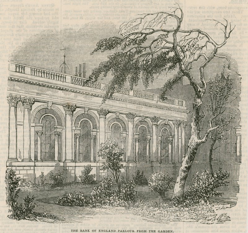 Banco de Inglaterra, Patio del Jardín de English School