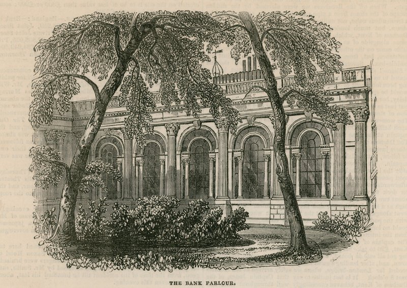 Banco de Inglaterra, Patio del Jardín de English School