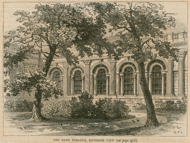 Banco de Inglaterra, Patio del Jardín de English School