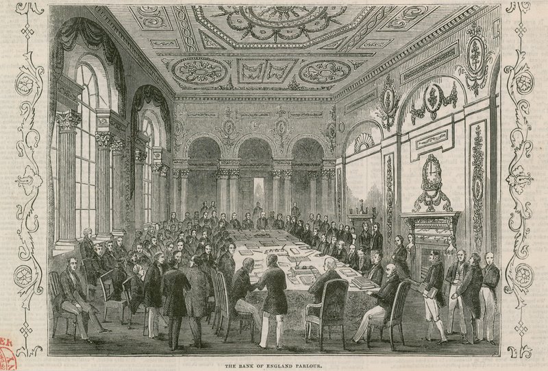 Banco de Inglaterra, Salón de English School