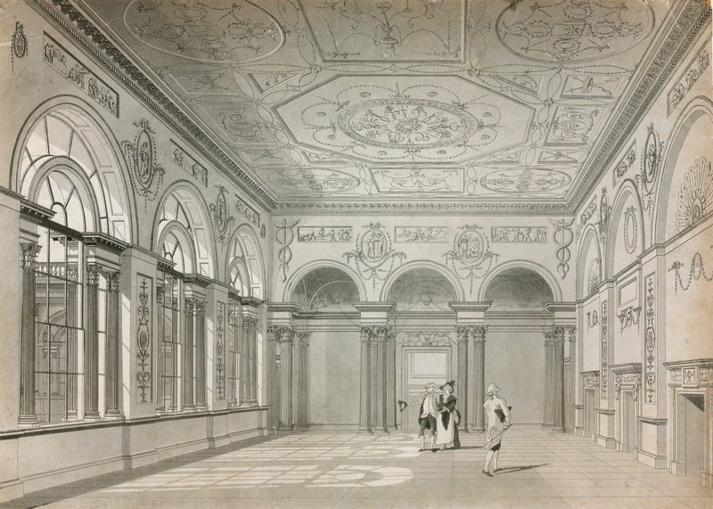 Banco de Inglaterra, Salón de English School