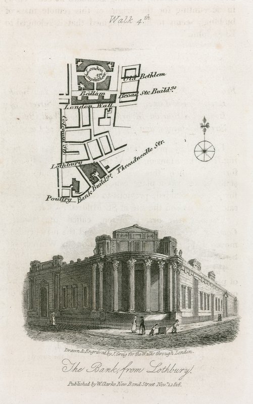 Banco de Inglaterra, Fachadas de Sir John Soane de English School