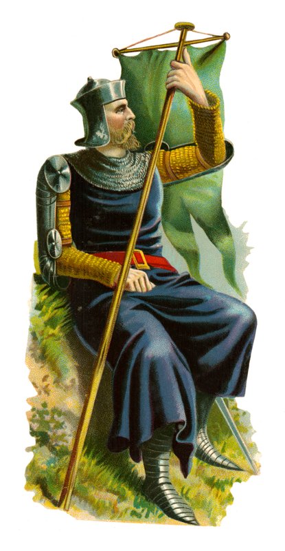 Portador de la bandera del Rey Eduardo I, 1274-1307 de English School