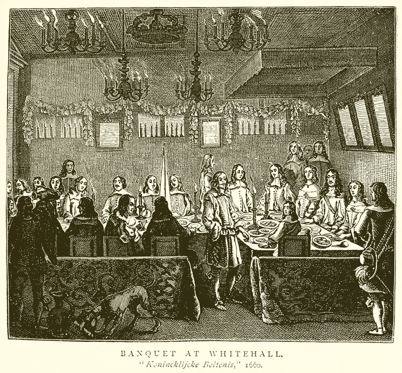 Banquete en Whitehall de English School