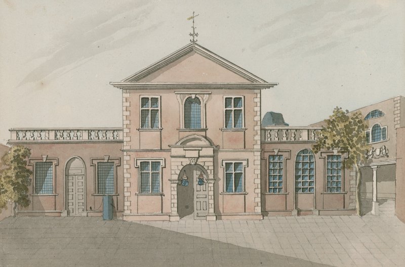Barber Surgeons Hall, Monkwell Street, Londres de English School