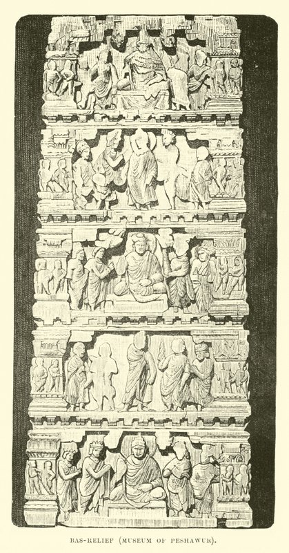 Bajorrelieve, Museo de Peshawur de English School