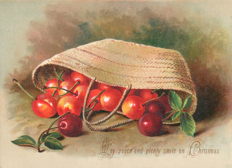 Cesta de cerezas de English School