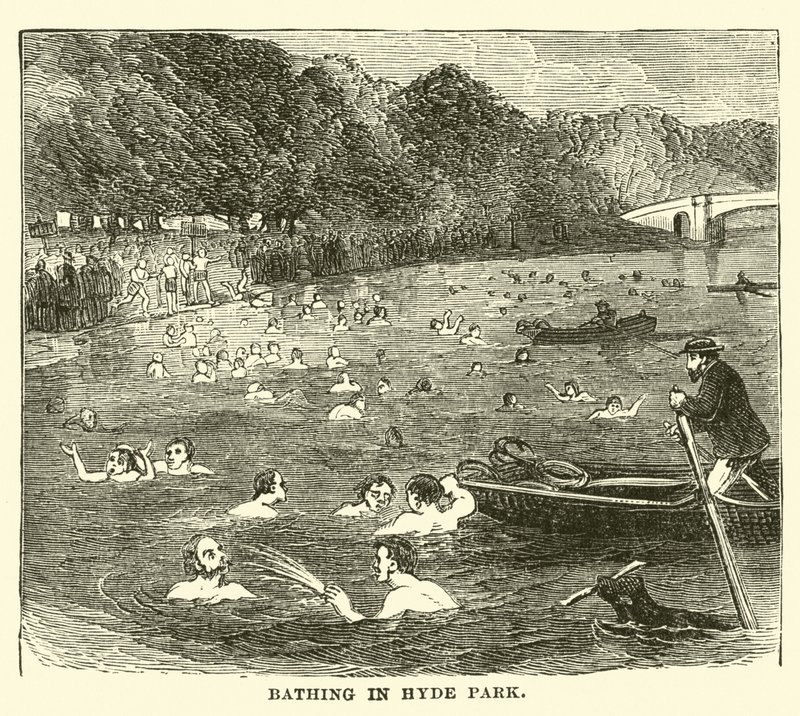 Bañarse en Hyde Park de English School