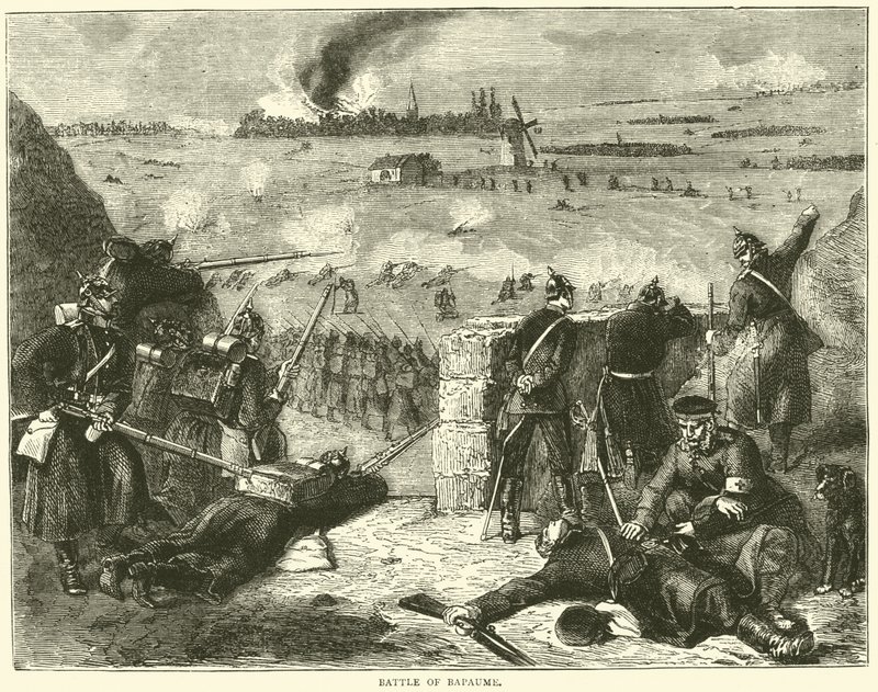 Batalla de Bapaume, enero 1871 de English School