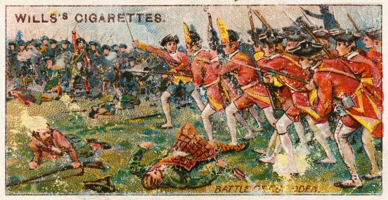 Batalla de Culloden de English School