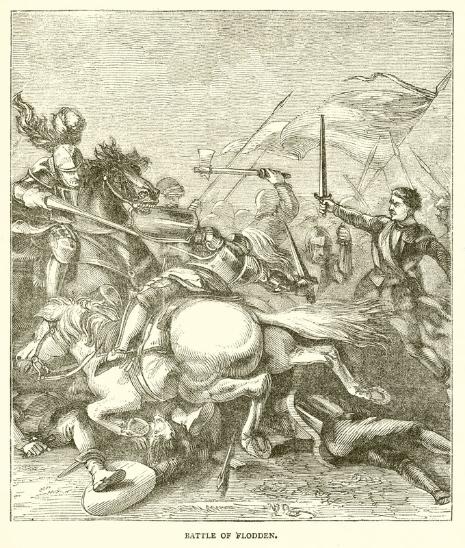 Batalla de Flodden de English School