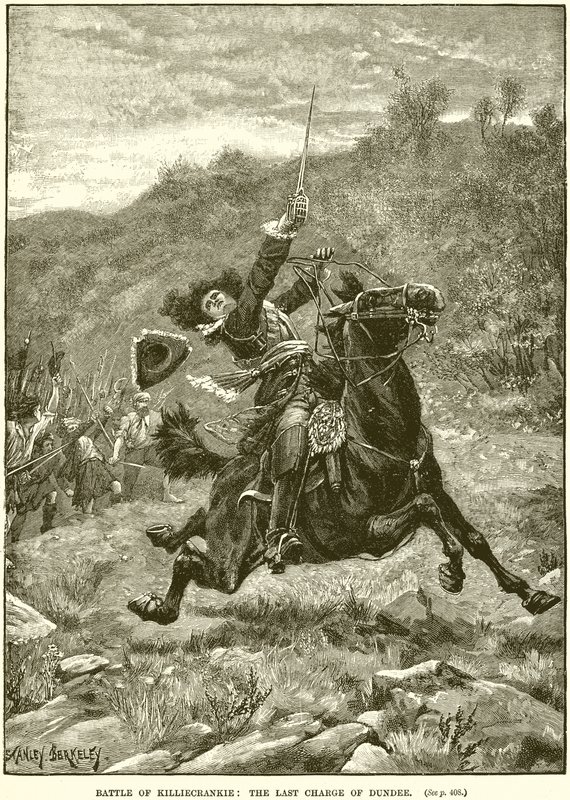 Batalla de Killiecrankie: La carga de Dundee de English School