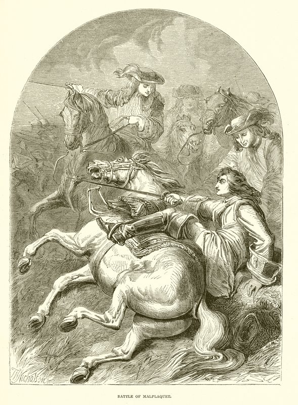 Batalla de Malplaquet de English School