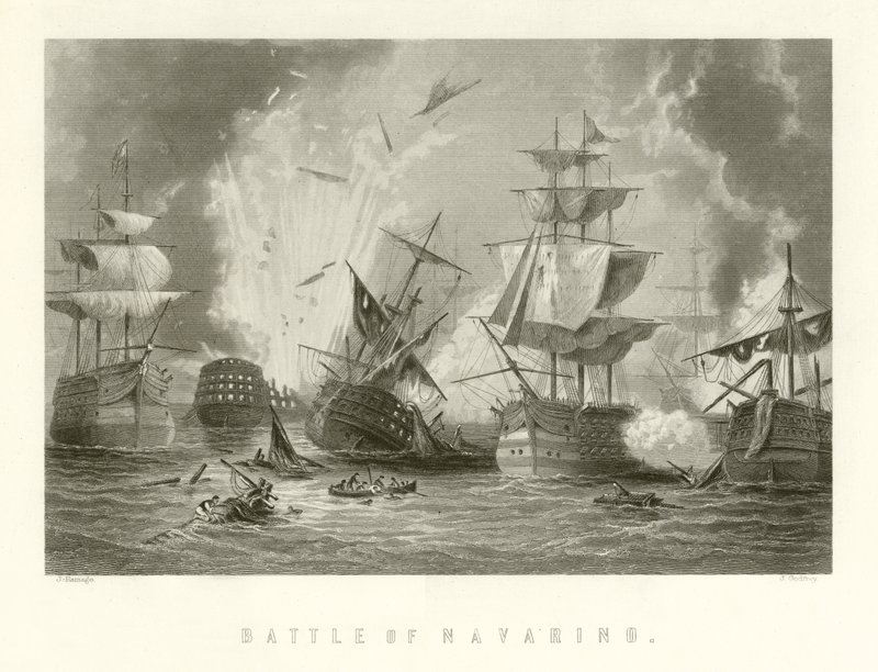 Batalla de Navarino de English School