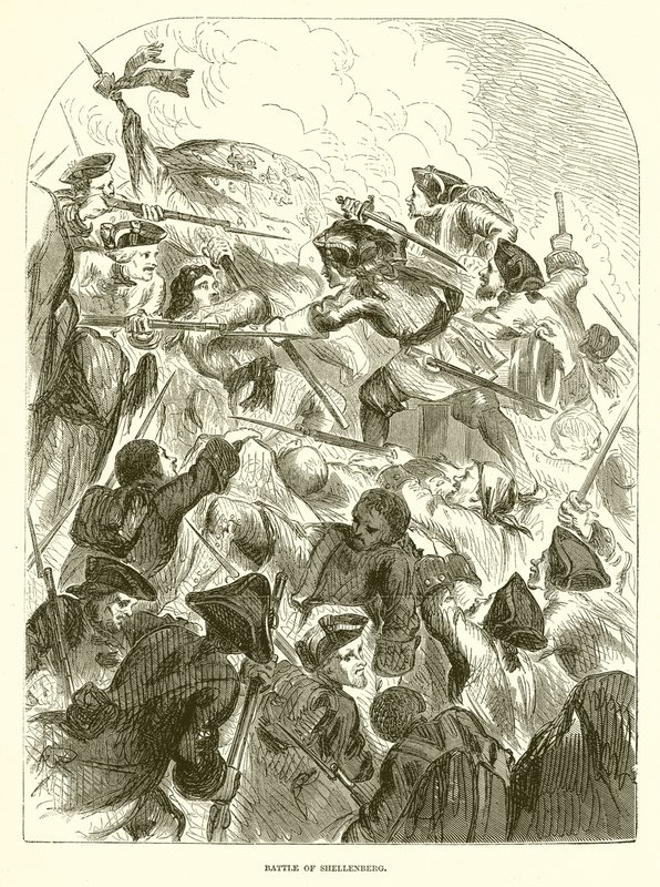 Batalla de Shellenberg de English School
