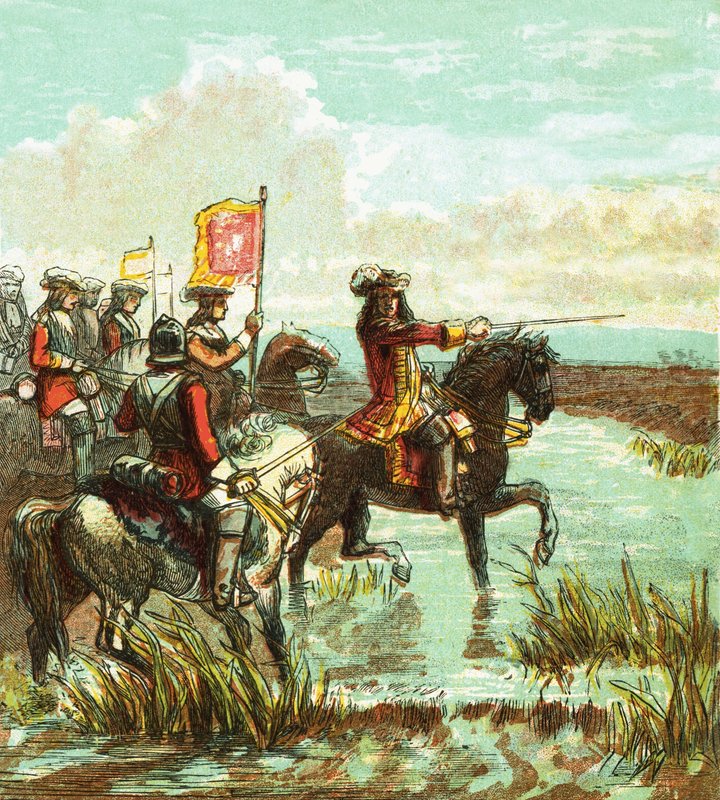 La Batalla del Boyne de English School