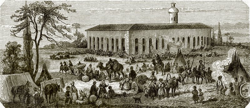 Bazar y feria en Nertchinsk-Rusia en Asia de English School