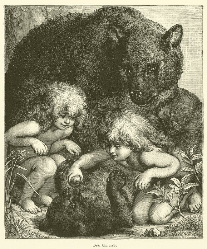 Niños oso de English School