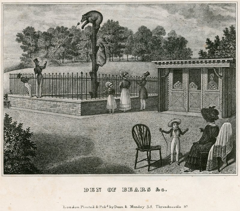 Foso de osos, Jardines Zoológicos de Londres, Regents Park de English School