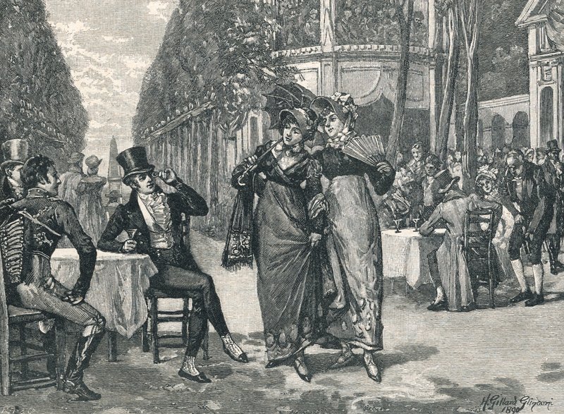 Dandis y bellezas del período de la Regencia de English School