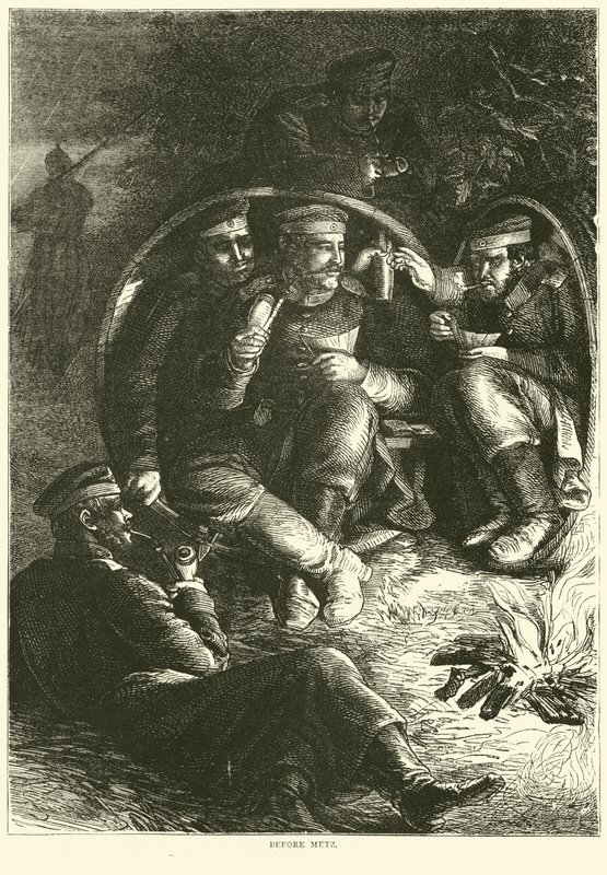 Antes de Metz, octubre 1870 de English School